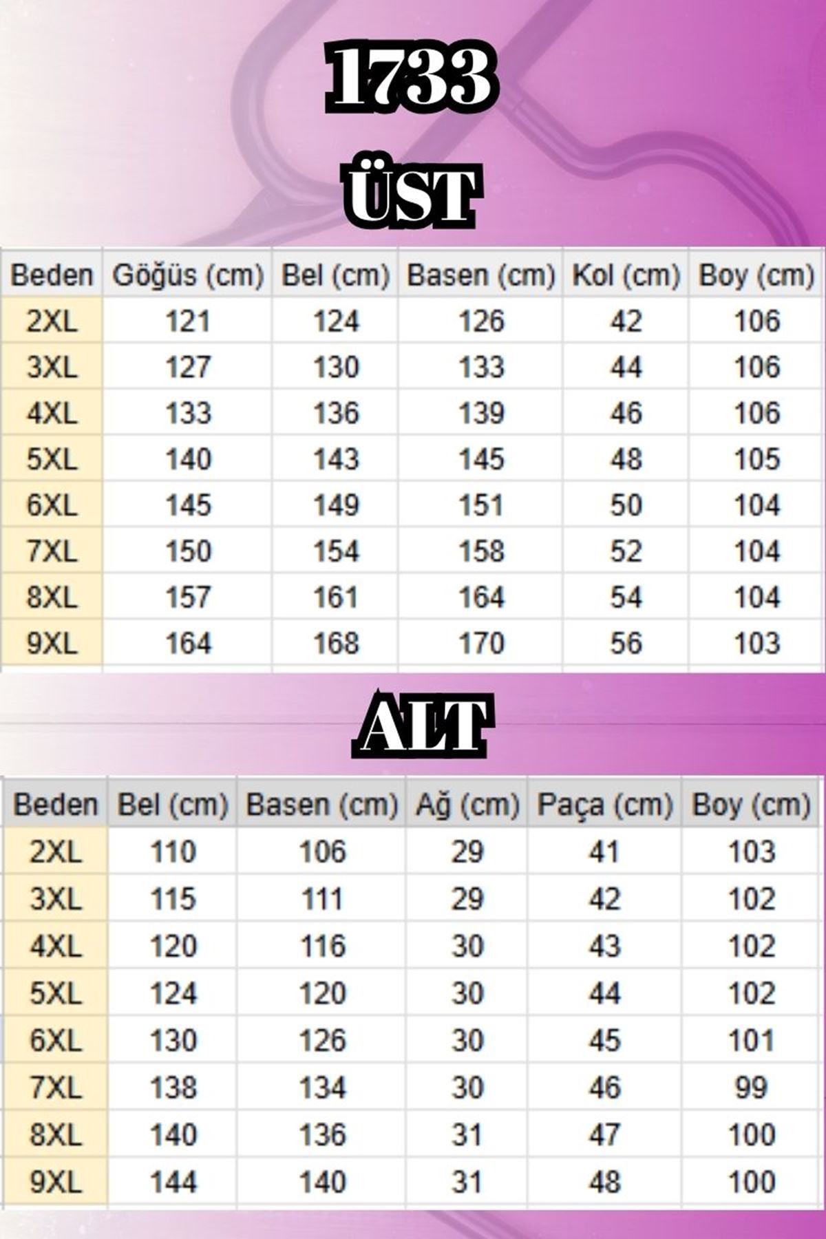 1733 Büyük Beden Fermuarlı Tesettür Mayo - Fırça Desen Saks-Siyah