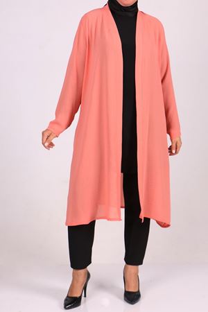 BÜYÜK BEDEN BASİC CEKET 3173 - YAVRUAĞZI