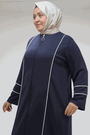 F-46010 B.B. Yandan Cepli Ara Biyeli Osyho Ferace -Lacivert