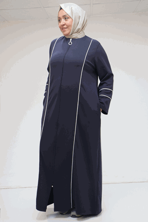 F-46010 B.B. Yandan Cepli Ara Biyeli Osyho Ferace -Lacivert