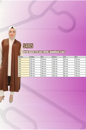 F-54005 Büyük Beden Patı Pileli Giy Çık Yelek - Siyah