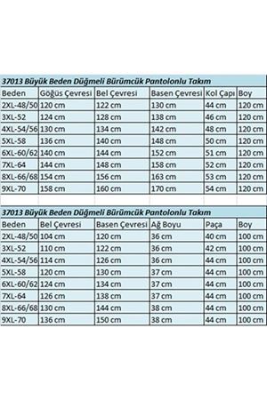 37013 Büyük Beden Bürümcük Pantolonlu Takım - Taba
