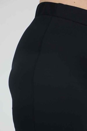59502 Büyük Beden Tayt - Siyah