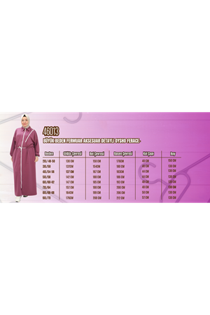 46013 Büyük Beden Fermuar Aksesuar Detaylı Osyho Ferace - Siyah