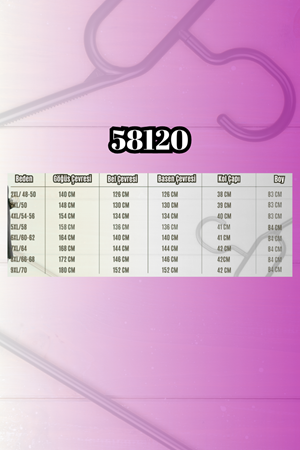 58120 Büyük Beden Manşetli Çilek Tunik - Siyah