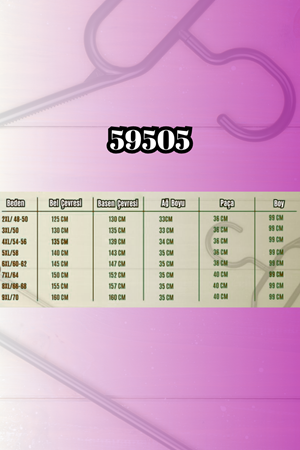 59505 Büyük Beden Yüksekbel Yanları Şeritli Modal Eşofman Altı - İndigo