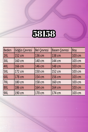 58158 Büyük Beden Atkı Modelli Mir Tunik - İndigo