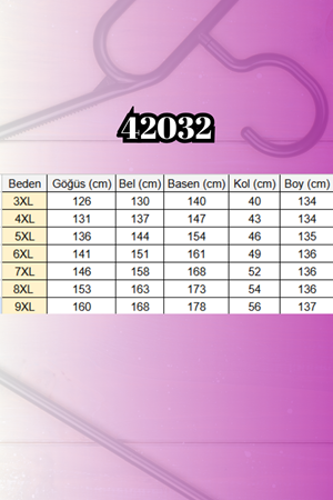 42032 Büyük Beden Beli Lastikli Modal Elbise - Antrasit