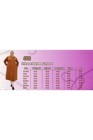 43036 Büyük Beden Zincir Kordonlu Oysho Kap - Siyah