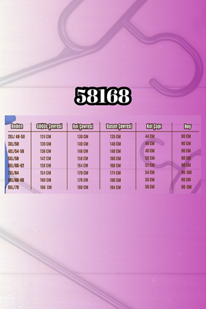 58168 Büyük Beden Erkek Yakalı Çıtçıtlı Modal Tunik - İndigo