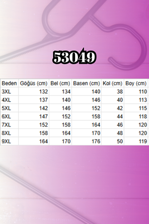 53049 Büyük Beden Keçe Kalın Manşetli Kaban - Siyah