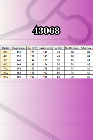 43068 Büyük Beden Eteği Oval Kesim Modal Ceket - Siyah