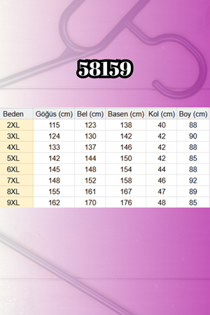 58159 Büyük Beden Gömlek Yaka Görünümlü Garnili Mir Tunik - Gül Kurusu