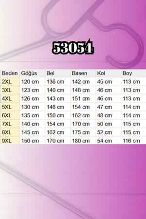 53054 Büyük Beden Boydan Düğmeli Modal Ceket - Kahve