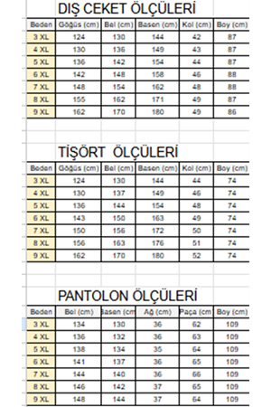57304 Büyük Beden Ceketli Modal-Kapitone Üçlü Takım - Siyah-Siyah