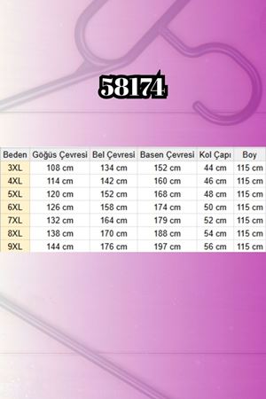 58174 Büyük Beden Mevlana Modal Tunik - Bordo