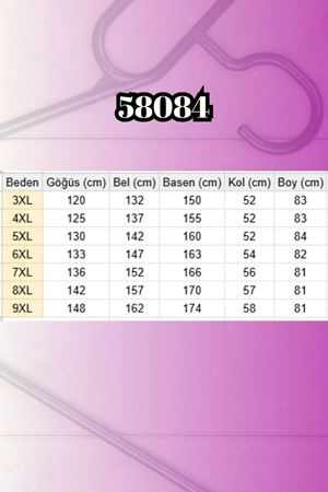 58084 Büyük Beden Parçalı Taş Detaylı Modal Tunik - Gül Kurusu