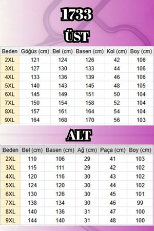 1733 Büyük Beden Fermuarlı Tesettür Mayo - Fırça Desen Saks-Siyah