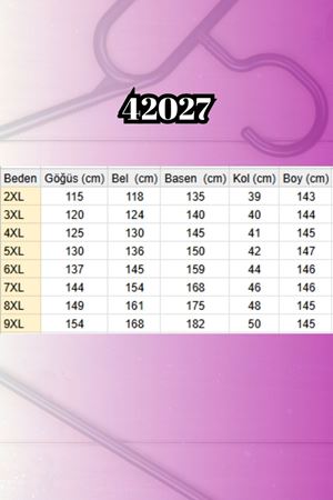 42027 Büyük Beden Eteği Büzgülü  Keten Elbise - Bordo