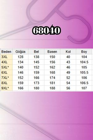 68040 Büyük Beden Eteği Fırfırlı Mango Tunik - Yaprak Desenli Siyah