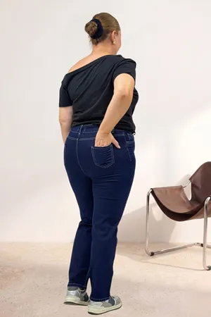 5053 Darpaça Kot Pantolon - Lacivert