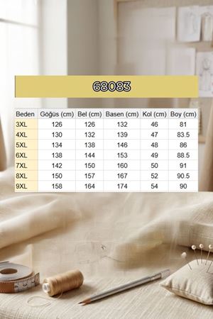 68083 Büyük Beden Kelebek Broş Detaylı Jakar Çilek Tunik - Lacivert
