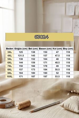 63024 Büyük Beden Kruvaze Yaka Kemeri Çıtçıtlı Modal Kap - Kahve