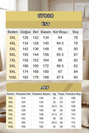 67080 Büyük Beden Renk Kombinli Modal Pantolonlu Takım - Antrasit