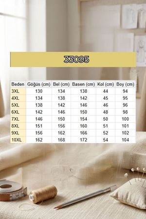 33095 Büyük Beden Çıtçıtlı Altı Lastikli Üç İplik Kap - Siyah