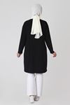 S-Büyük Beden Tesettür Tunik 2007 Saks 