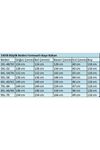 33078 Büyük Beden Fermuarlı Kaşe Kaban-Vizon