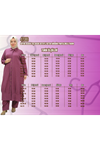 47086 Büyük Beden Erkek Yaka Panama Bürümcük Pantolonlu Takım - Mürdüm