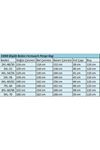 33008 Büyük Beden Fermuarlı Penye Kap - İndigo