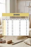 2109Sr Cepte Yıldız Düğme Detaylı Keten Etek - Açık Füme
